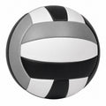 Volleyball Schwarz, Weiß, Grau Genäht