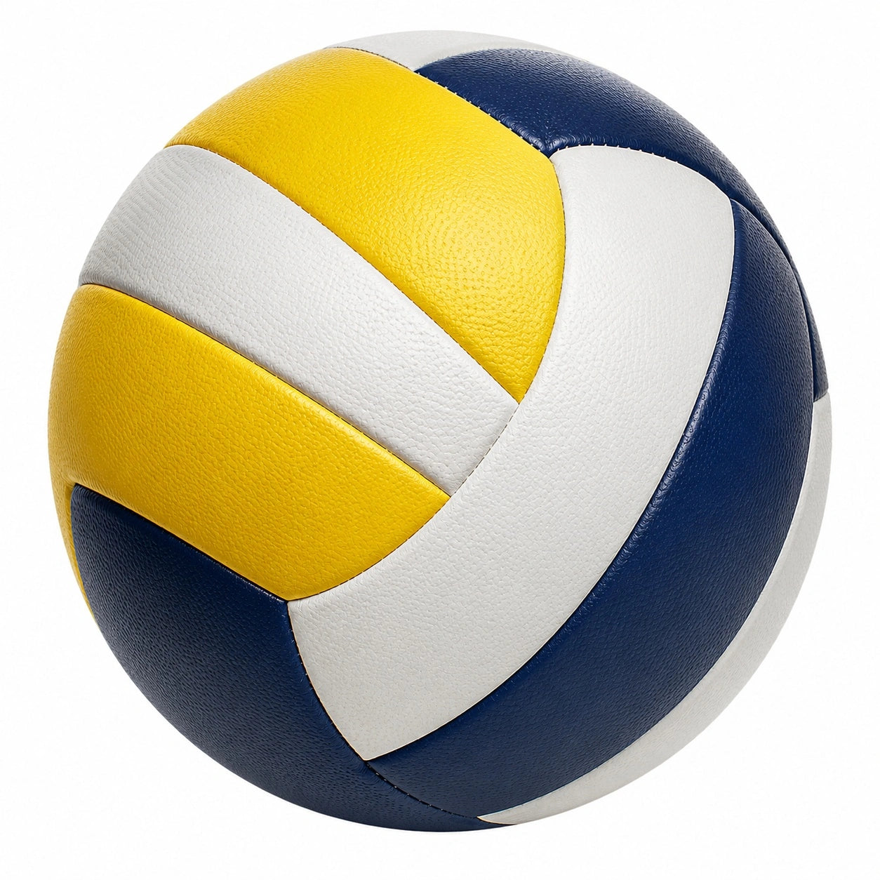 Hochwertiger Volleyball Gelb Weiß Blau für Indoor und Outdoor