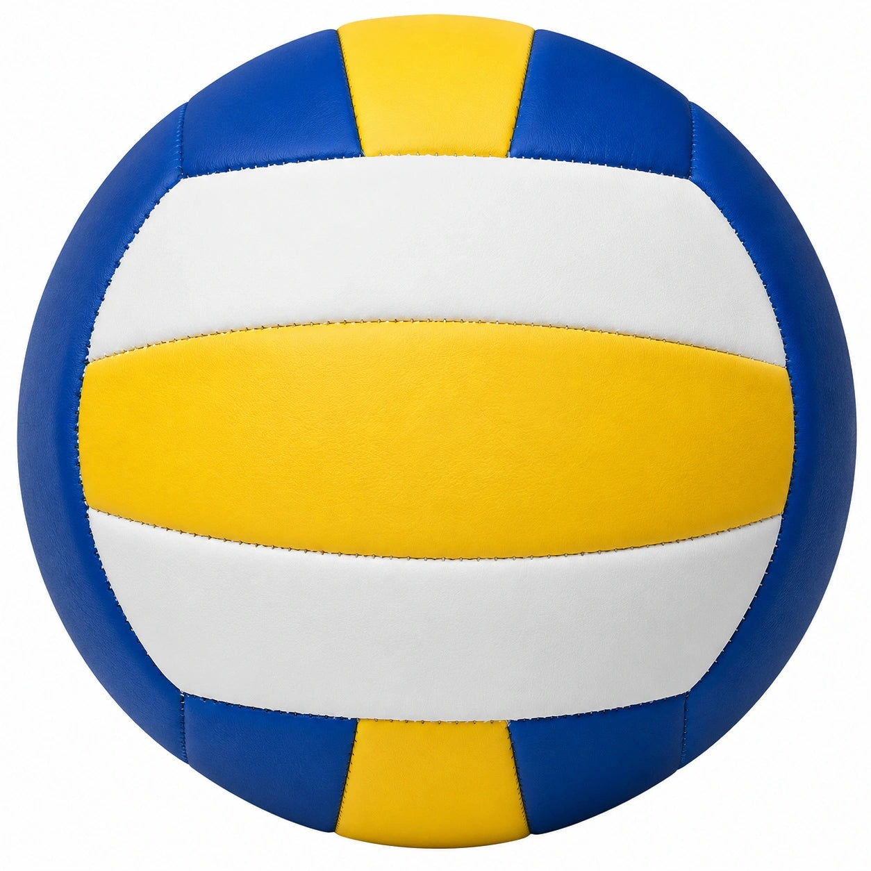 Volleyball Standardgröß Blau/Gelb/Weiß