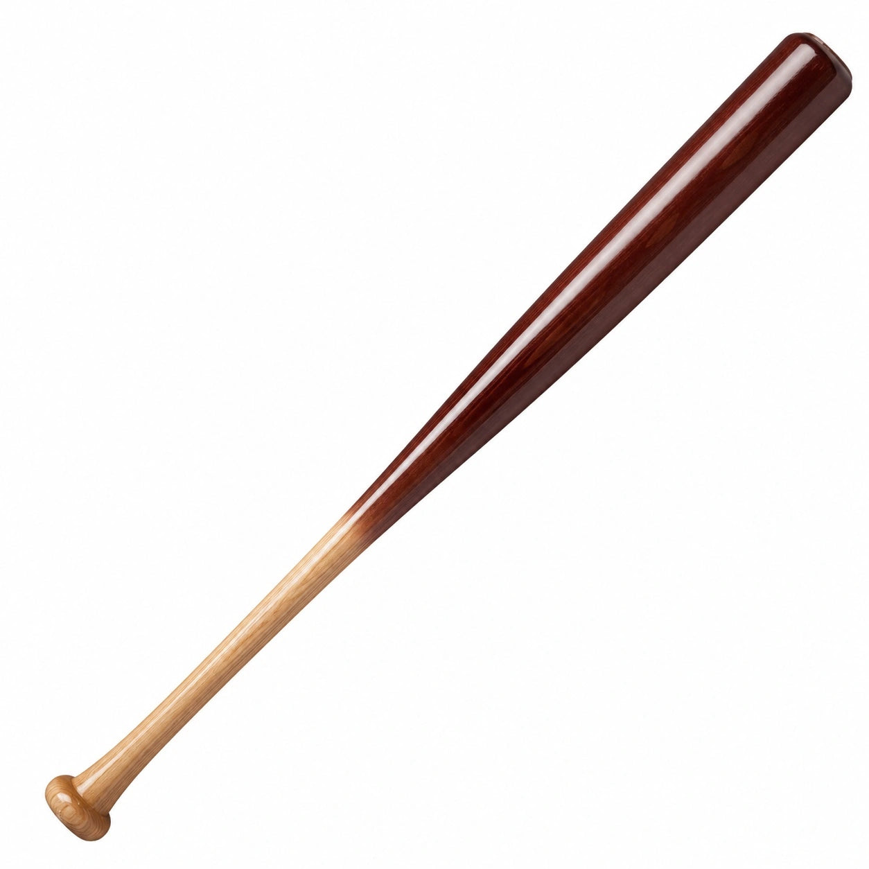 Hölzerner Baseballschläger mit Zweifarbigem Design