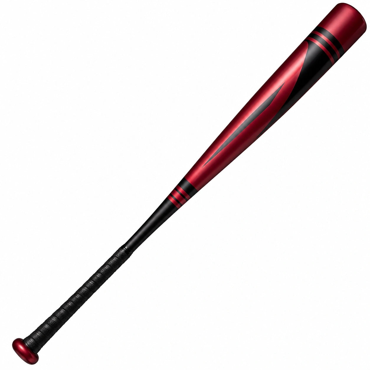 Baseballschläger Rot/Schwarz 85cm