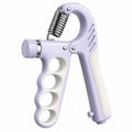 Verstellbarer Handtrainer Lila/Weiß