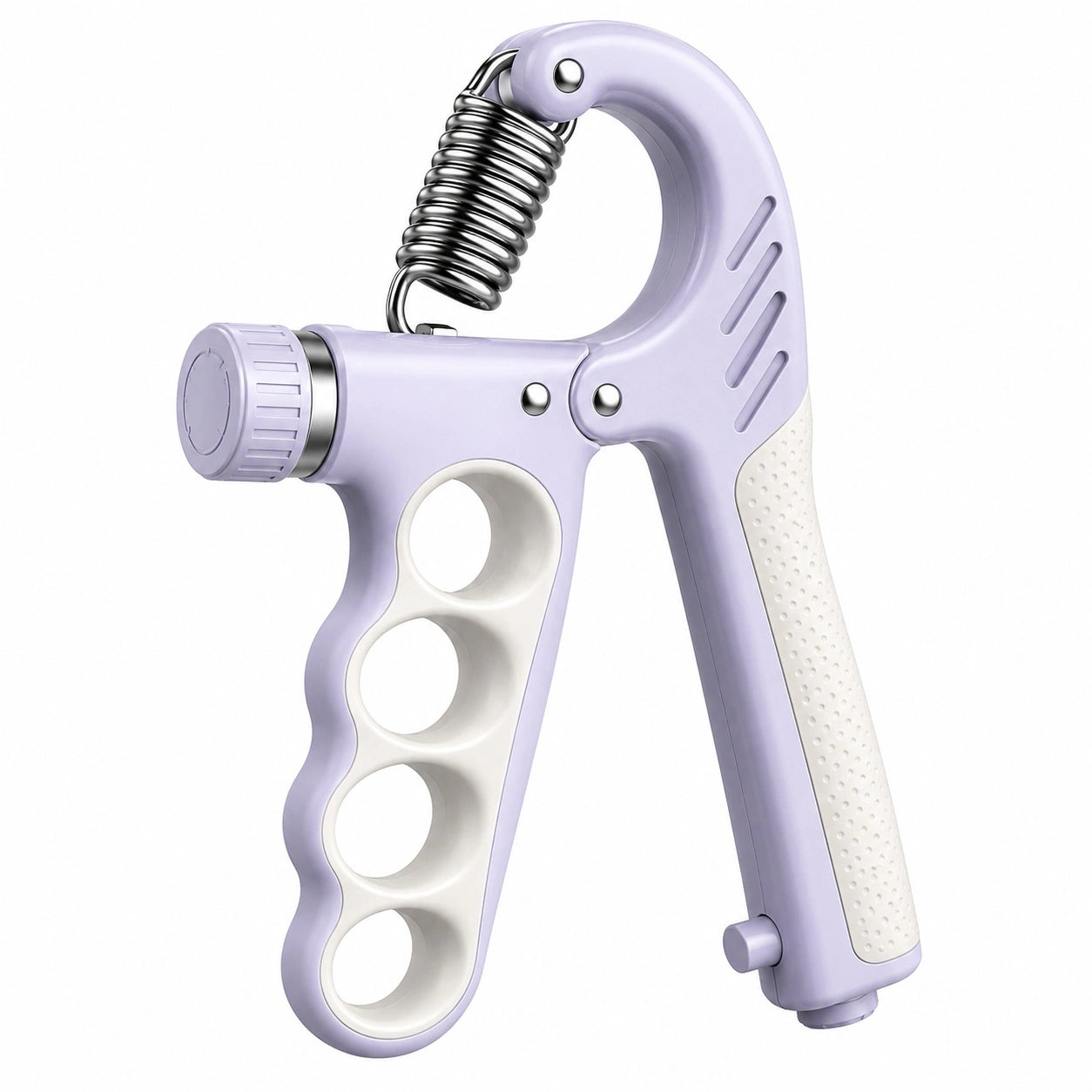 Verstellbarer Handtrainer Lila/Weiß
