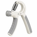 Verstellbarer Handtrainer mit Widerstand Weiß/Grau