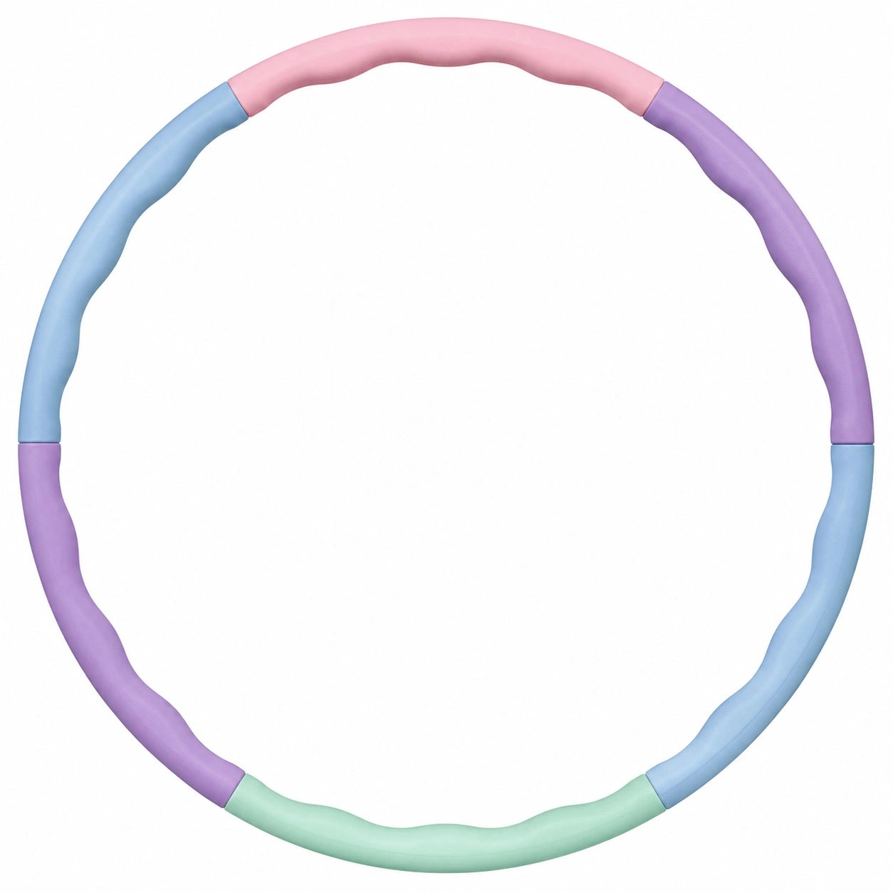 Hula Hoop Fitness Reifen 95 cm in Pastellfarben