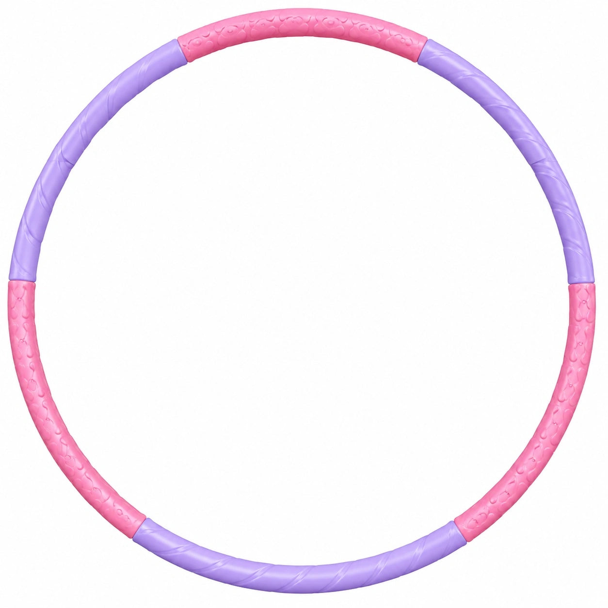 Hula Hoop Fitnessreifen 80 cm Rosa/Lila