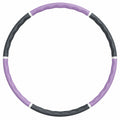 Fitness Hula Hoop 100 cm Lila/Schwarz