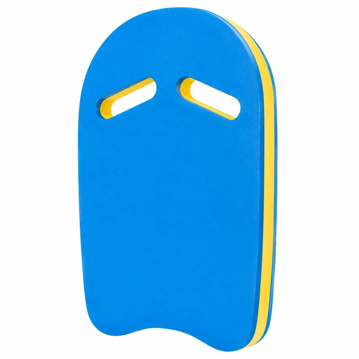 Schwimmbrett mit Griffen für Training Blau Gelb