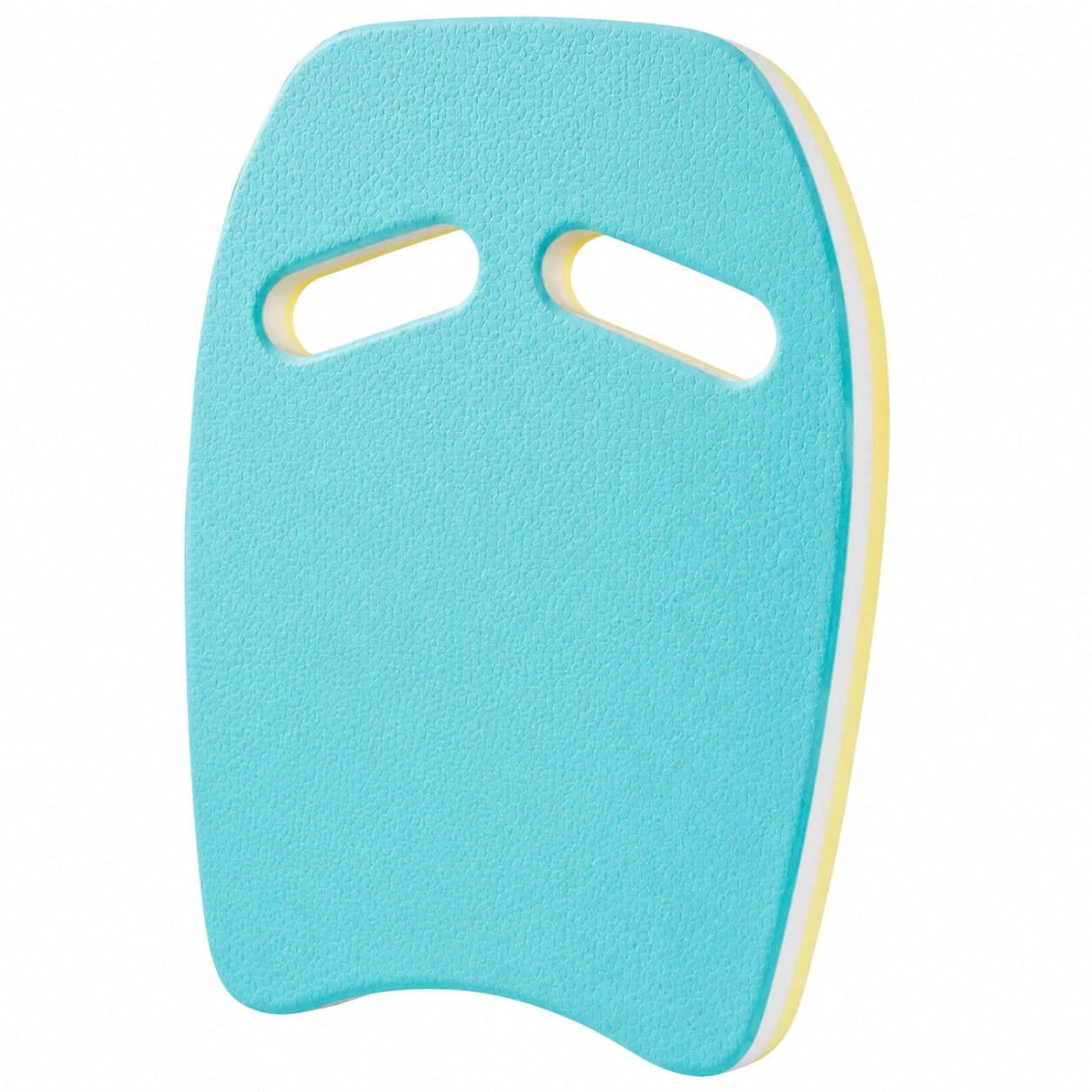 Schwimmbrett Blau/Gelb mit Handgriffen