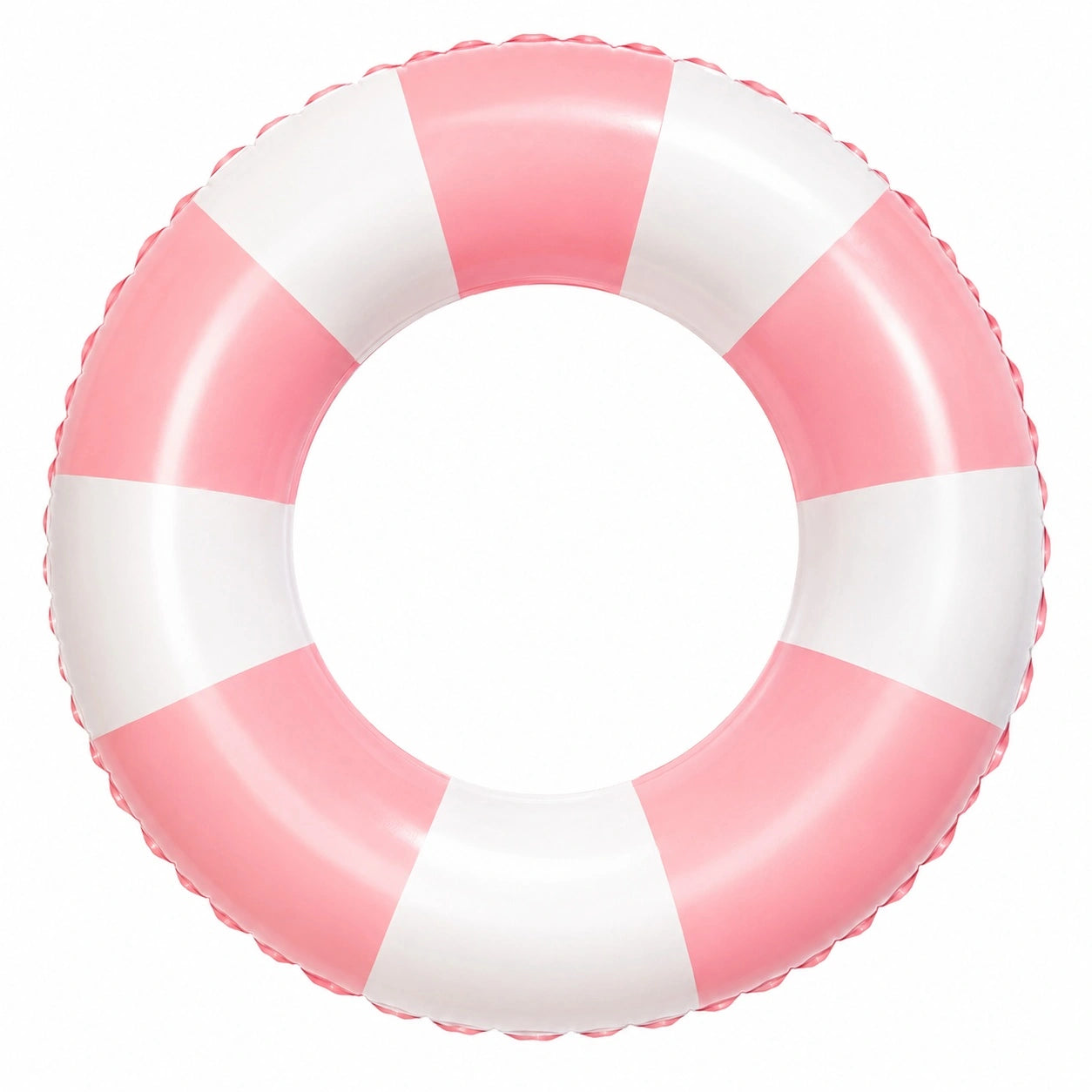 Aufblasbarer Schwimmring Rosa und Weiß 90 cm